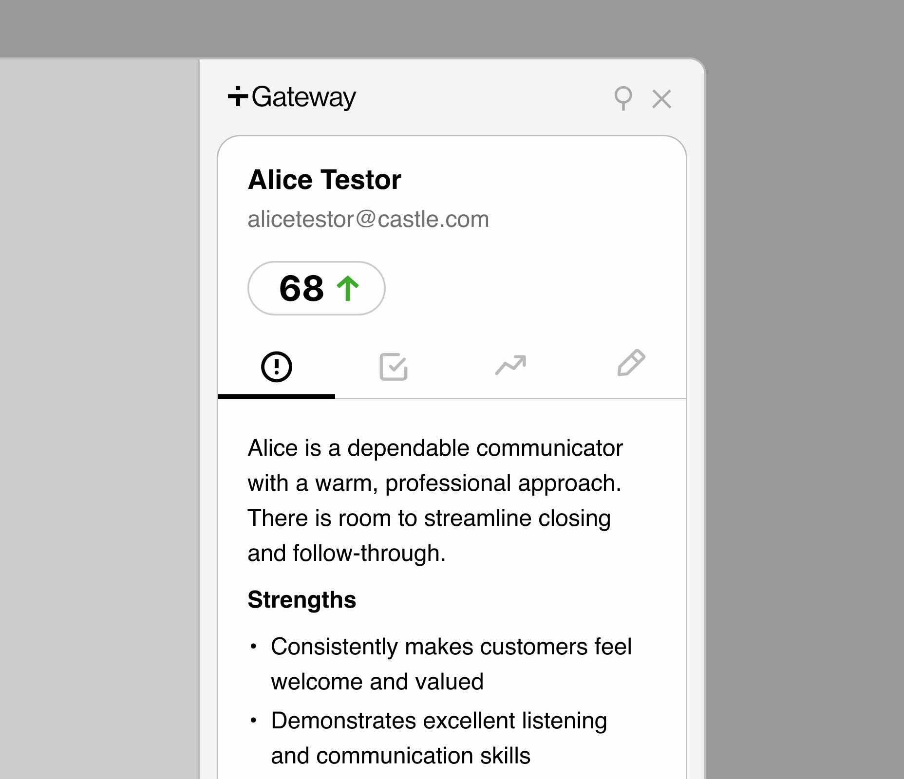 Coaching at scale with talent profiles